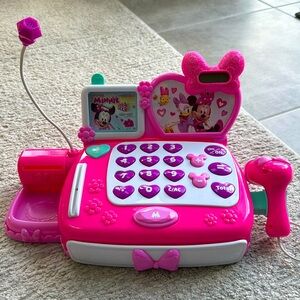 Disney Junior Minnie Mouse Shop N' Scan Talking Cash Register